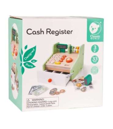 CLASSIC WORLD puidust poe kassa lastele