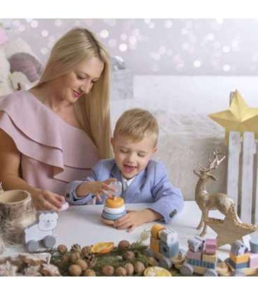 VIGA PolarB puidust õppepüramiid - jääkaru