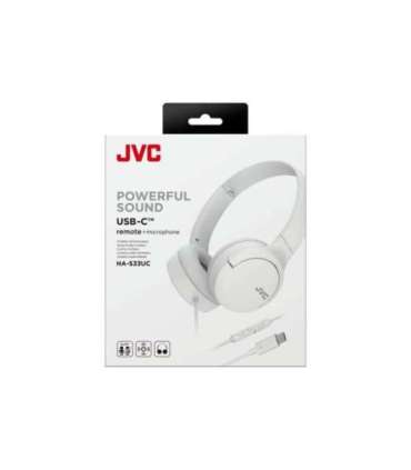 JVC HA-S33UCWU - headphones, white