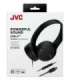 JVC HA-S33UCBU - headphones, black