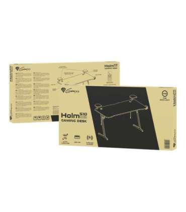 Genesis Gaming Desk Holm 510 RGB Black