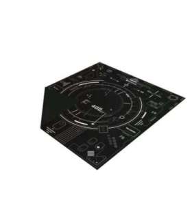 Genesis Tellur 400 Square Hud Floor Mat Black