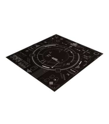 Genesis Tellur 400 Square Hud Floor Mat Black