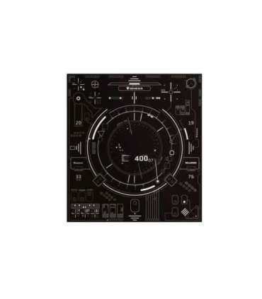 Genesis Tellur 400 Square Hud Floor Mat Black