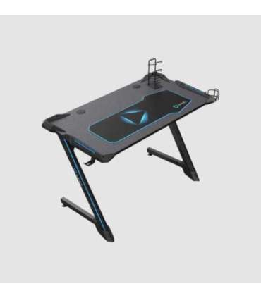 Onex RGB Gaming Desk w/Cup holder, headset hook, Gamepad holder, 114cm(w) GD1200Z Black