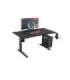Genesis Modular Gaming Desk Holm 140 RGB Anthracite Black