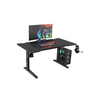 Genesis Modular Gaming Desk Holm 140 RGB Anthracite Black