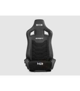 Next Level Racing PU Leather and Suede Reclining Seat ERS4 Elite PU Leather & Suede Edition Black