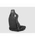 Next Level Racing PU Leather and Suede Reclining Seat ERS4 Elite PU Leather & Suede Edition Black