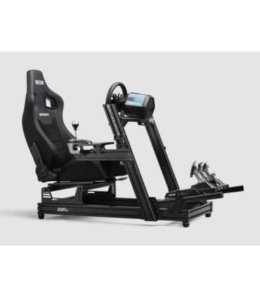 Next Level Racing PU Leather and Suede Reclining Seat ERS4 Elite PU Leather & Suede Edition Black