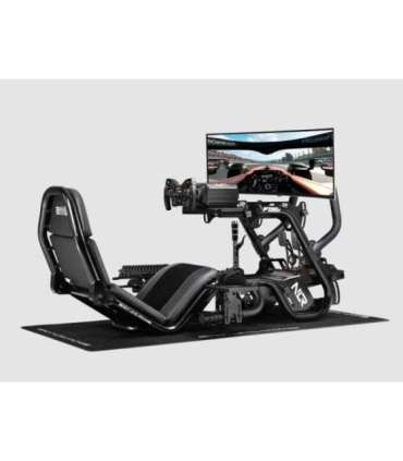 Next Level Racing Steel Racing Simulator Cockpit F-GT Pro Formula and GT Grey Edition Grey