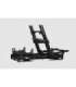 Next Level Racing Aluminum Carbon Steel Racing Simulator Cockpit GTElite Wheel Plate Edition Black