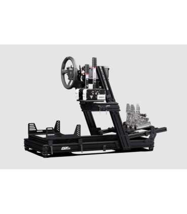 Next Level Racing Aluminum Carbon Steel Racing Simulator Cockpit GTElite Wheel Plate Edition Black