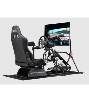 Next Level Racing Racing Simulator Cockpit GTRacer 2.0 Black