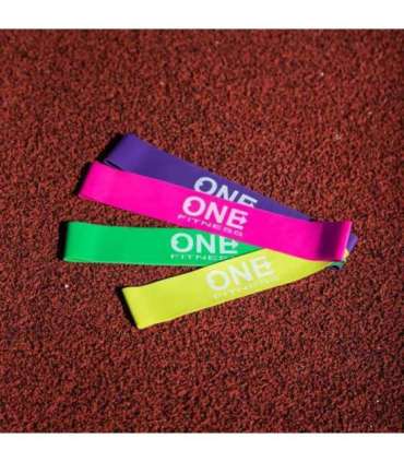 PBF набор эластичных лент для тренировок 04 ONE FITNESS