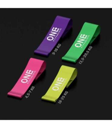 PBF набор эластичных лент для тренировок 04 ONE FITNESS