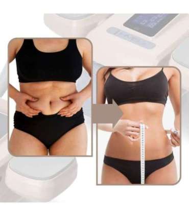 KA08 коричневое ABS автоматическое колесо для тренировки мышц пресса с ЖК-дисплеем и возможностью зарядки (HMS)