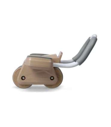 KA08 коричневое ABS автоматическое колесо для тренировки мышц пресса с ЖК-дисплеем и возможностью зарядки (HMS)