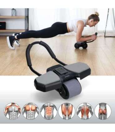 KA10 чёрный AB-ролик для тренировки мышц пресса — HMS