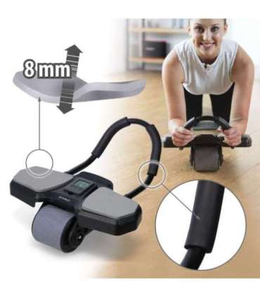 KA10 чёрный AB-ролик для тренировки мышц пресса — HMS