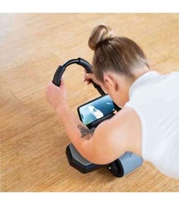 KA10 чёрный AB-ролик для тренировки мышц пресса — HMS