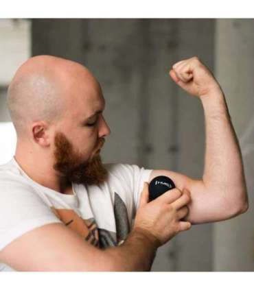 BLC01 ЧЕРНЫЙ МАССАЖНЫЙ МЯЧ HMS (одиночный)