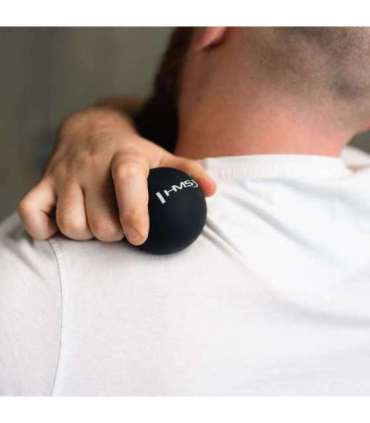 BLC01 ЧЕРНЫЙ МАССАЖНЫЙ МЯЧ HMS (одиночный)