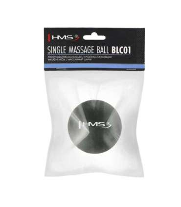 BLC01 ЧЕРНЫЙ МАССАЖНЫЙ МЯЧ HMS (одиночный)