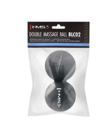 BLC02 черный массажный мяч HMS (двойной)