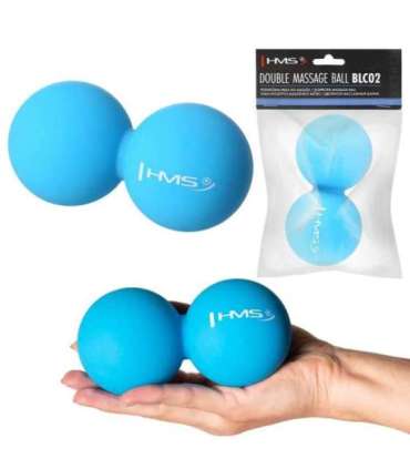BLC02 Синий массажный мяч HMS (двойной)
