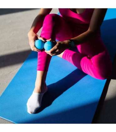 BLC02 Синий массажный мяч HMS (двойной)