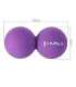BLC02 фиолетовый массажный мяч HMS (двойной)
