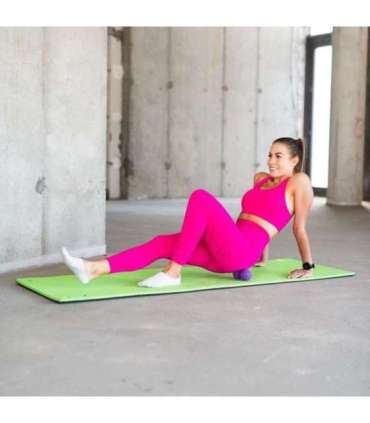 BLC02 фиолетовый массажный мяч HMS (двойной)