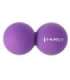 BLC02 фиолетовый массажный мяч HMS (двойной)