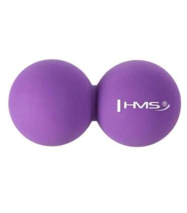 BLC02 фиолетовый массажный мяч HMS (двойной)