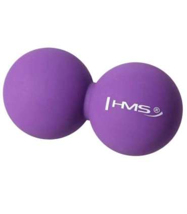 BLC02 фиолетовый массажный мяч HMS (двойной)