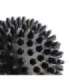 BLP01 черный шипованный массажный мяч HMS