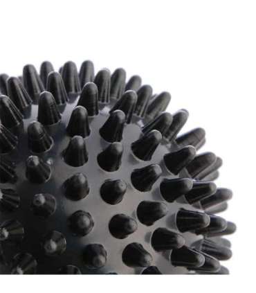 BLP01 черный шипованный массажный мяч HMS