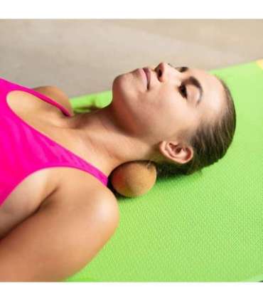 BLW02 Лакросс двойной массажный мяч из пробки - HMS