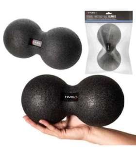 BLM02 Lacrosse topeltmassaažipall 12*24 cm HMS