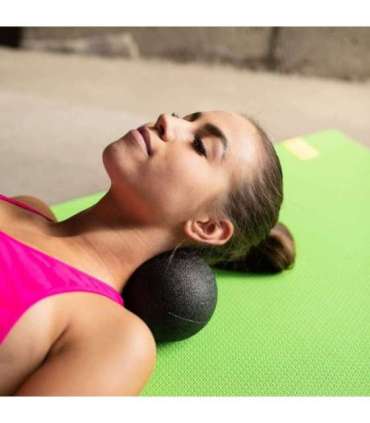 BLM02 Лакросс двойной массажный мяч 12*24 см HMS