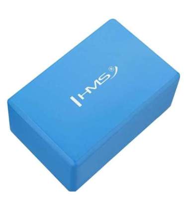 KJ01 блок для йоги, синий, HMS