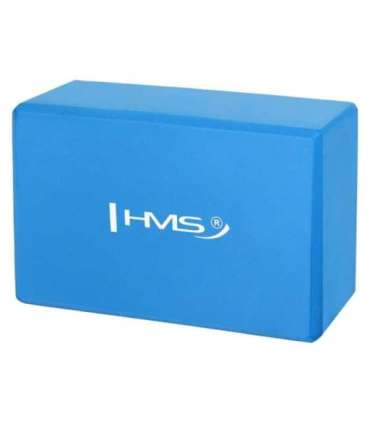KJ01 блок для йоги, синий, HMS