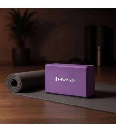 KJ01 блок для йоги (фиолетовый) — HMS