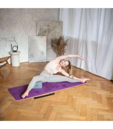 KJ02 блок для йоги, серый, HMS