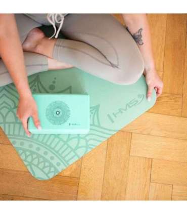 KJ02 HMS мятный блок для йоги