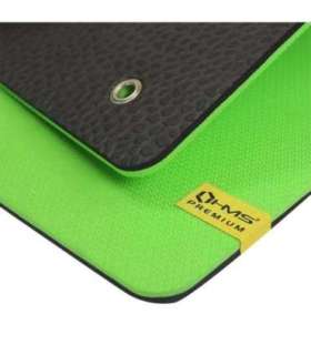 MFK01 коврик для фитнеса (зеленый-черный)