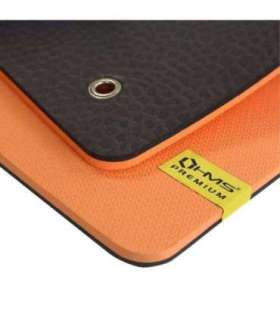 MFK01 коврик для фитнеса (оранжево-чёрный)