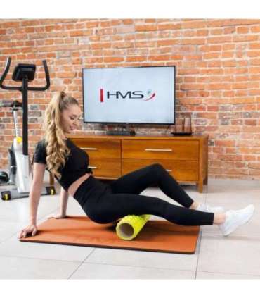 MFK01 коврик для фитнеса (оранжево-чёрный)