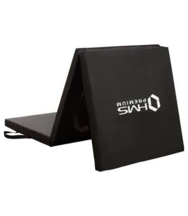 MGS02 гимнастический складной матрас 1800x600 мм, черный, HMS Premium